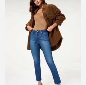 Good American Size 10 Good Classic in Blue 884